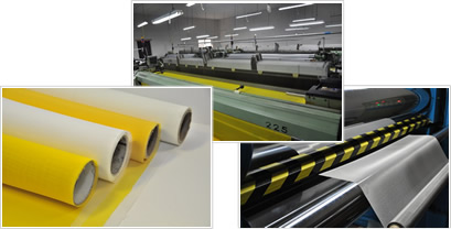 The products and manufacturing process of our range of screen printing mesh
